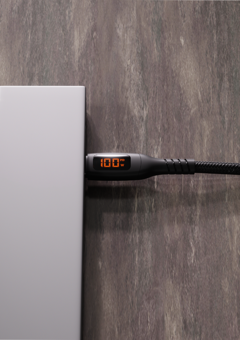 Cavo LED da USB-C a USB-C 100W - 1M