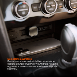 Adattatore Wireless per Apple CarPlay™ e Android Auto™