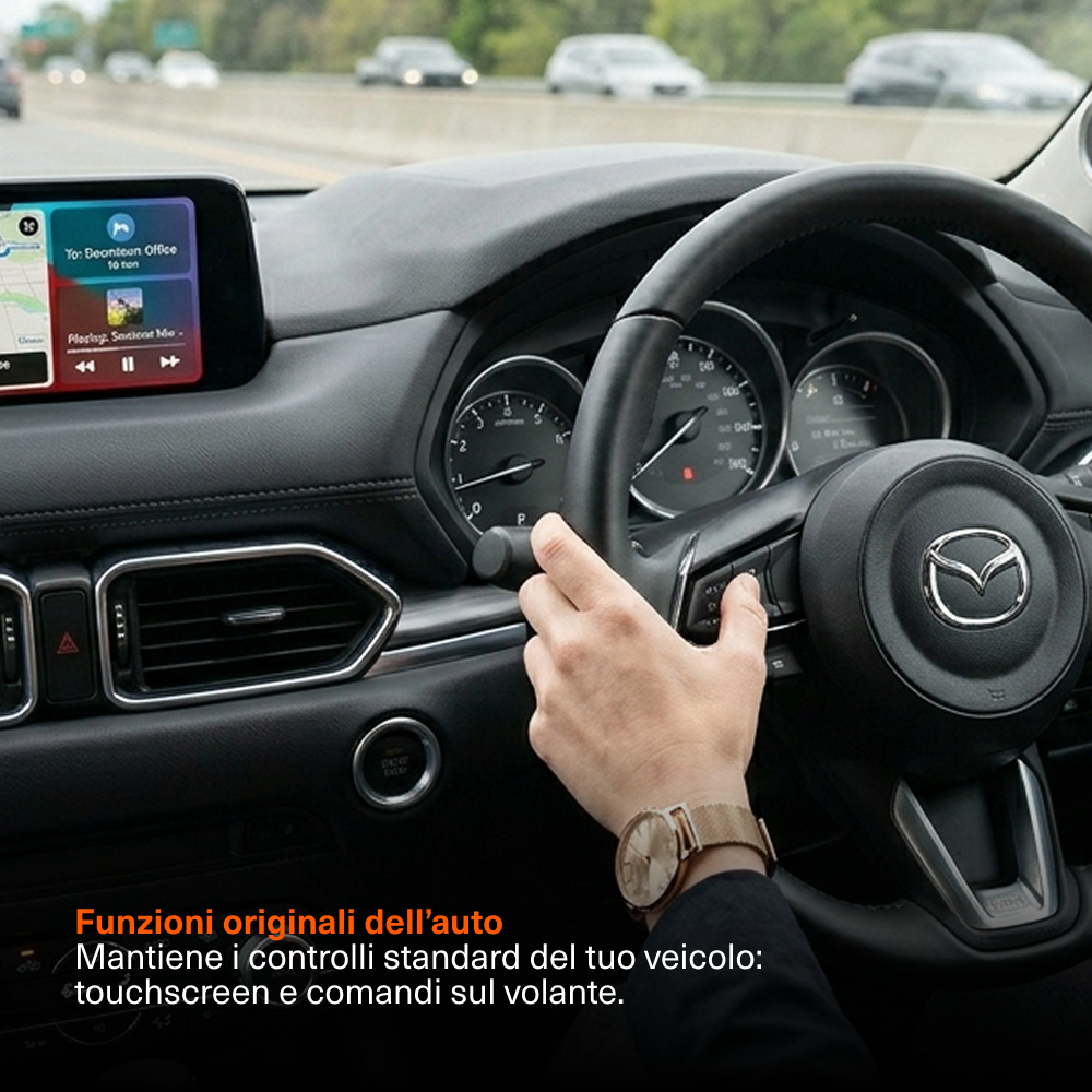 Adattatore Wireless per Apple CarPlay™ e Android Auto™