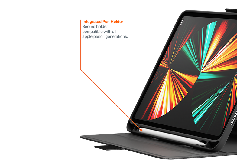 Custodia protettiva per iPad Pro 13 (M4 7a generazione) - Nera