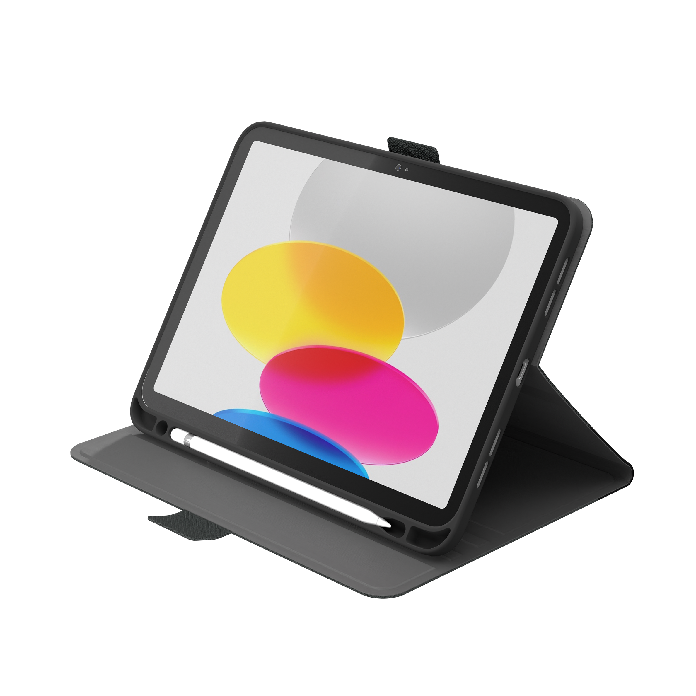 Custodia per iPad di Decima Generazione con Portapenne Apple - Grigio/Nero