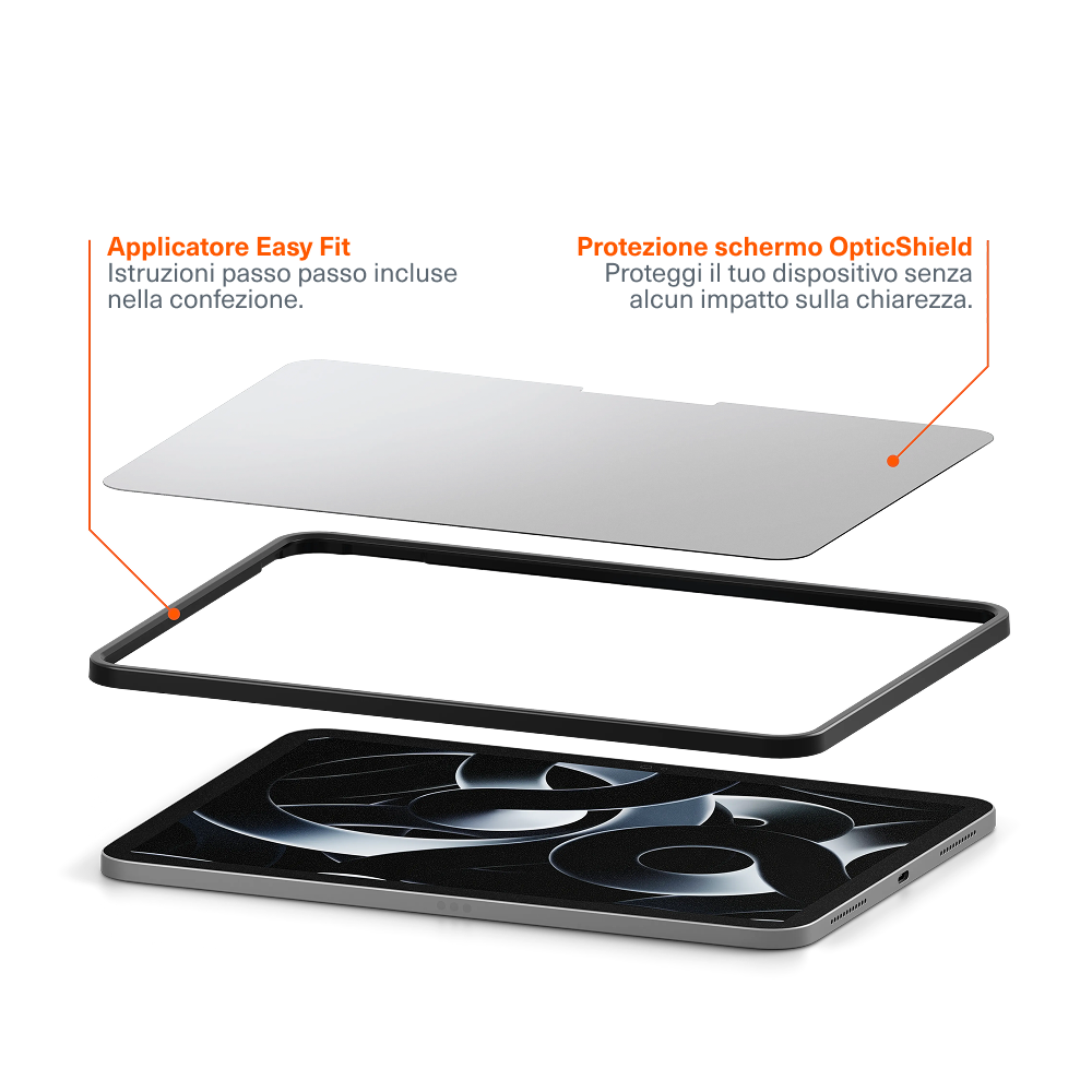 Proteggi schermo in vetro per iPad Air 13 (M2)