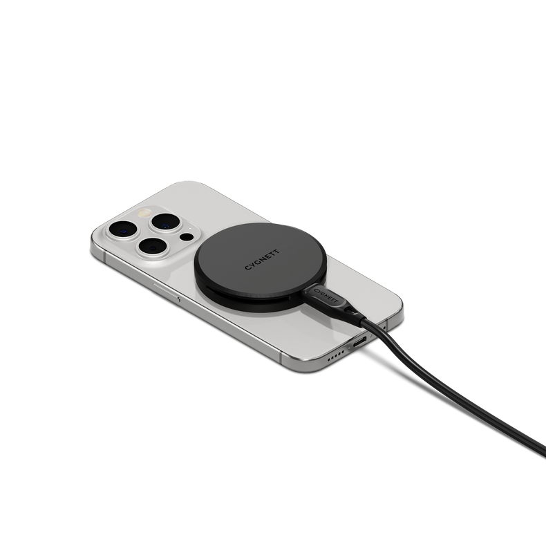 Caricabatterie wireless magnetico da 15W
