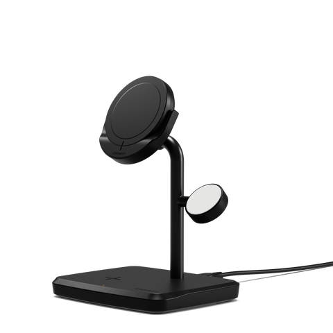 Caricabatteria Magnetica Wireless  3-in-1 - Nero