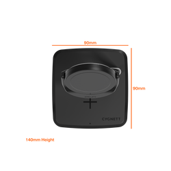 Caricabatterie wireless magnetico 2 in 1 Qi2.0