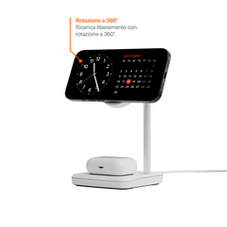 Caricabatteria Magnetica Wireless 2-in-1