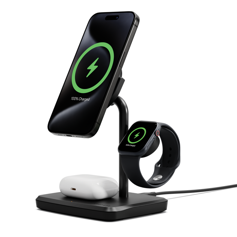 Caricabatterie Wireless Magnetico 3-in-1 Qi2.0