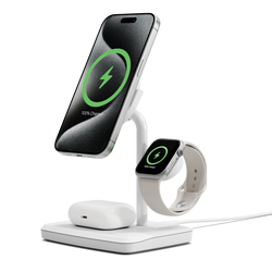 Caricabatterie wireless magnetico 3-in-1 Qi2.0