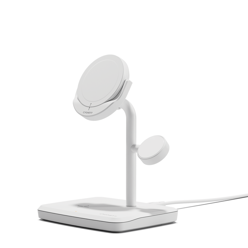 Caricabatterie wireless magnetico 3-in-1 Qi2.0