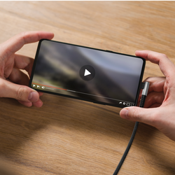 Cavo Lightning ad angolo retto verso USB-C - 1M