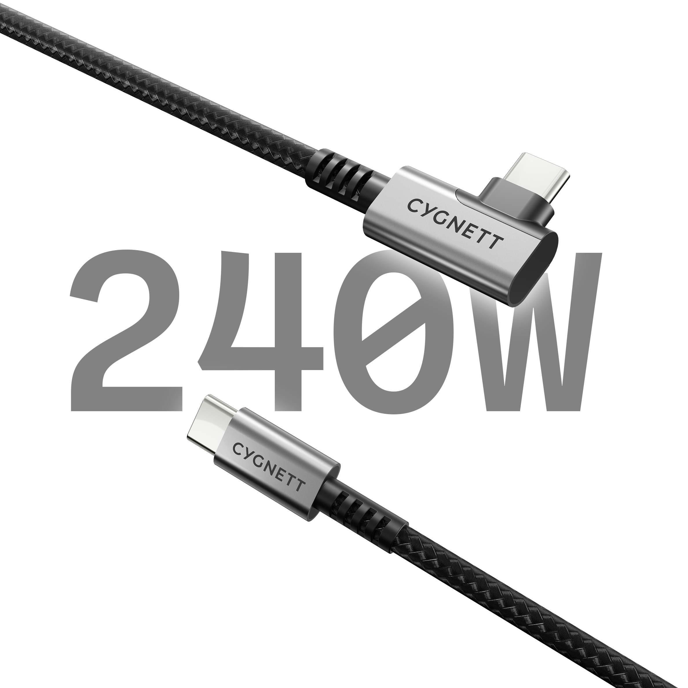 Cavo USB-C ad angolo retto a USB-C - 1M