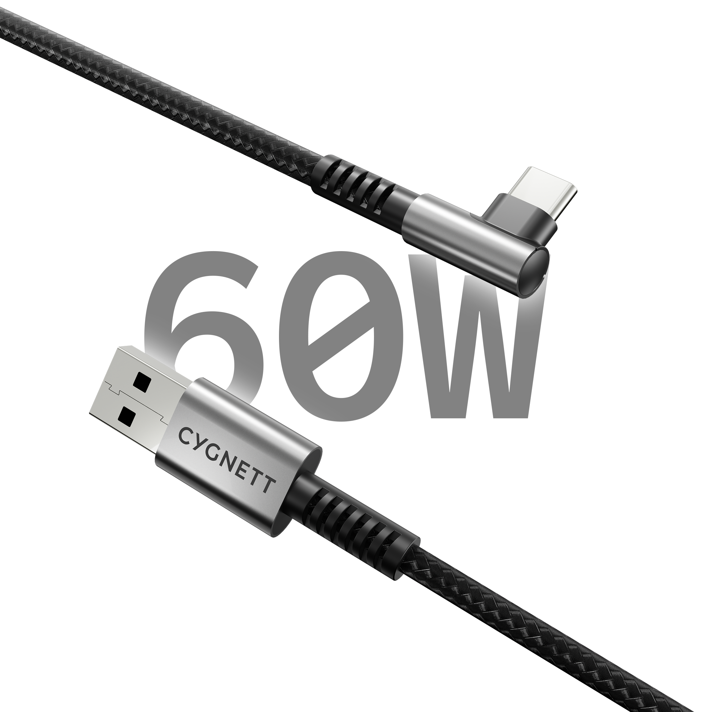 Cavo USB-C ad angolo retto a USB-A - 1M