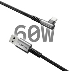 Cavo USB-C ad angolo retto a USB-A - 1M