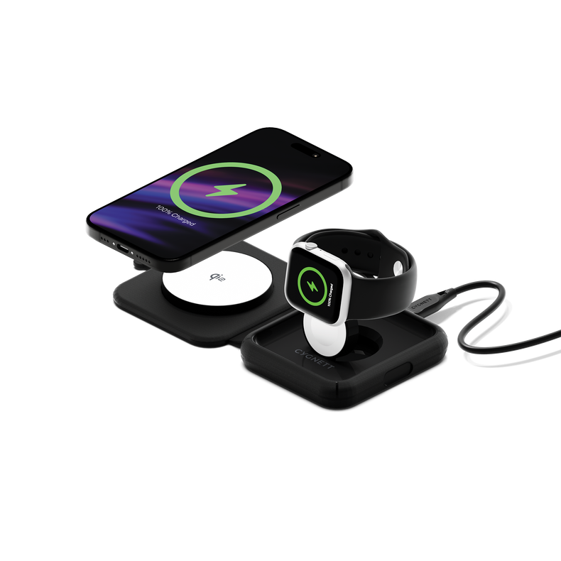 Caricatore Wireless 2-in-1 MagTravel Qi2.0