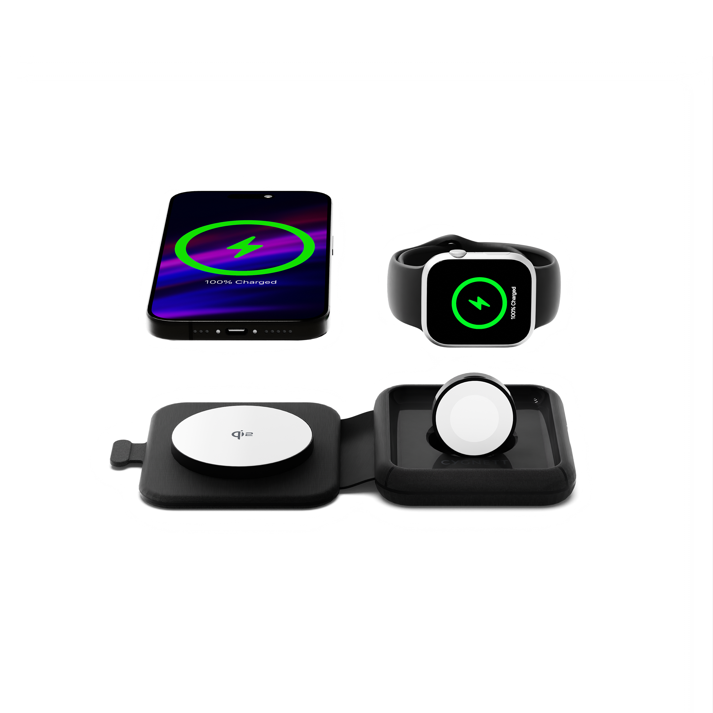 Caricatore Wireless 2-in-1 MagTravel Qi2.0