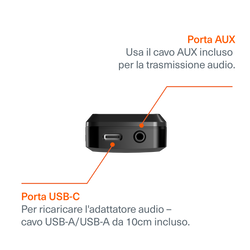 Adattatore Audio Wireless Elite