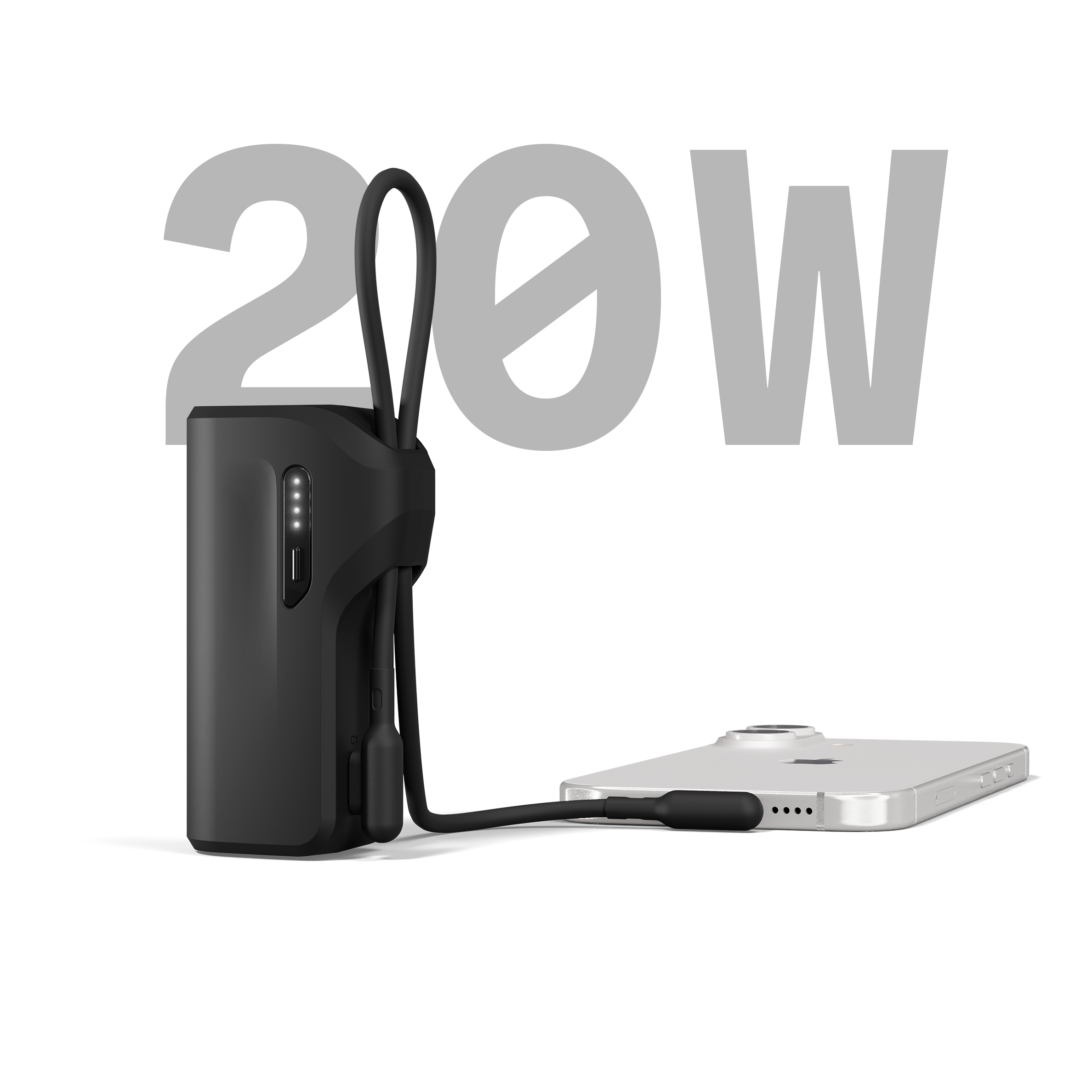 Power Bank 5K + Cavo USB-C Combo