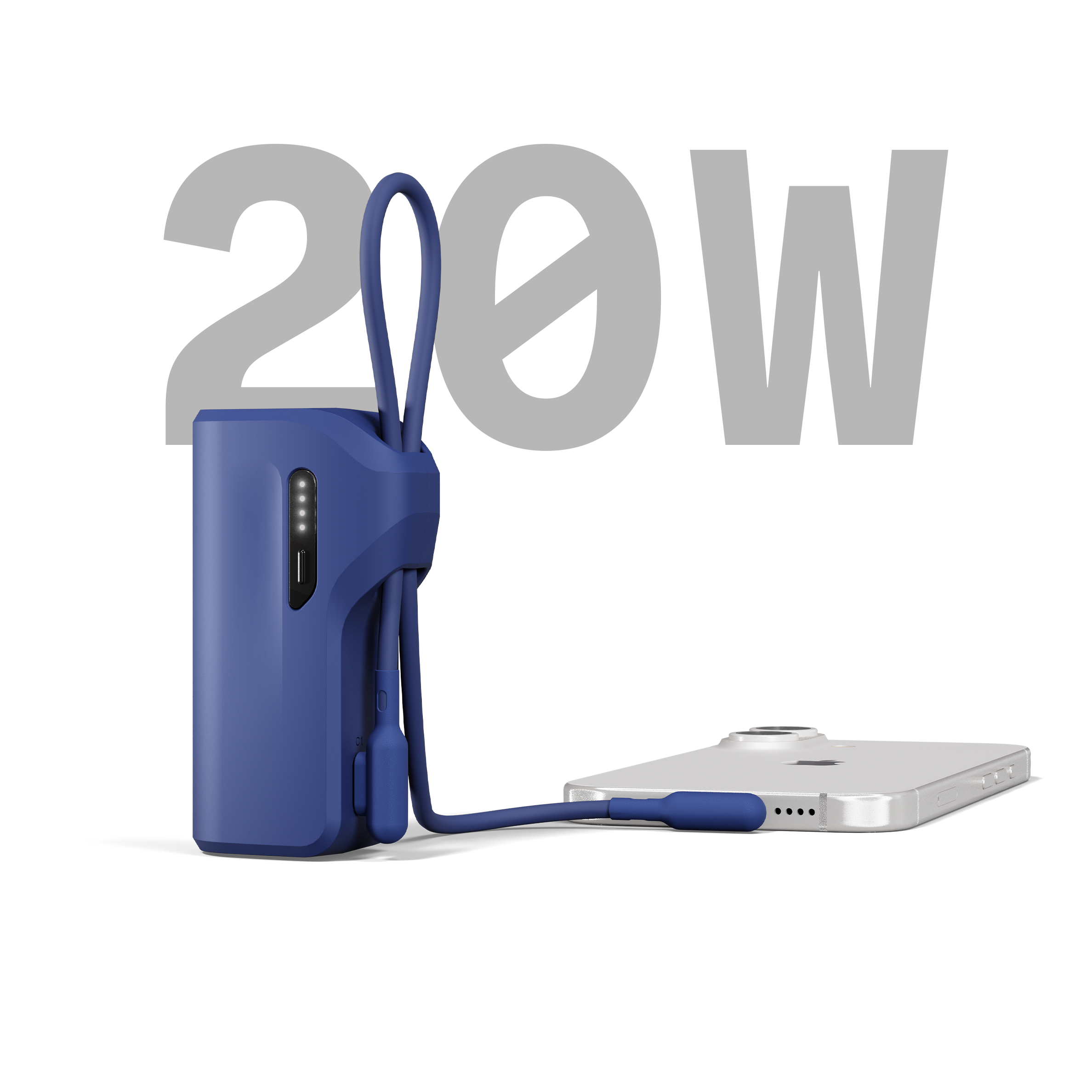 Power Bank 5K + Cavo USB-C Combo