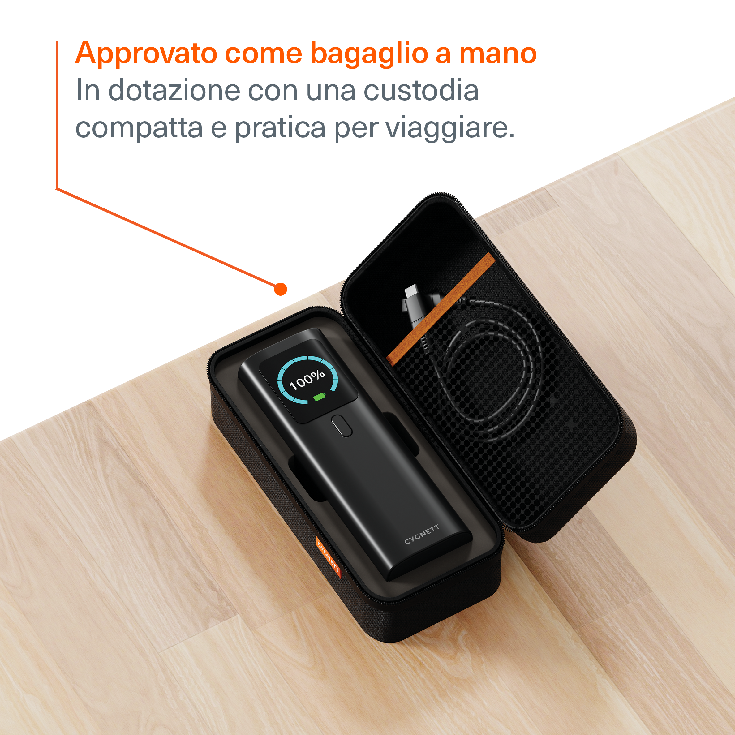 Power Bank per Laptop 27K (148W) con Custodia