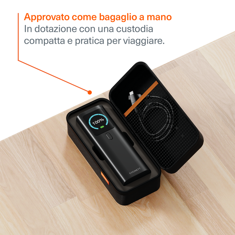 Power Bank per Laptop 27K (148W) con Custodia
