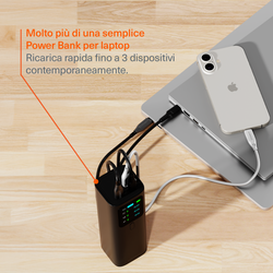 Power Bank per Laptop 27K (148W) con Custodia