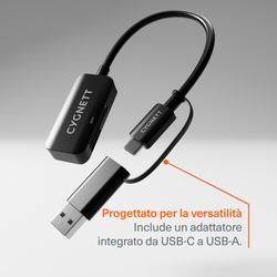 Adattatore da USB-C a SD e Micro SD