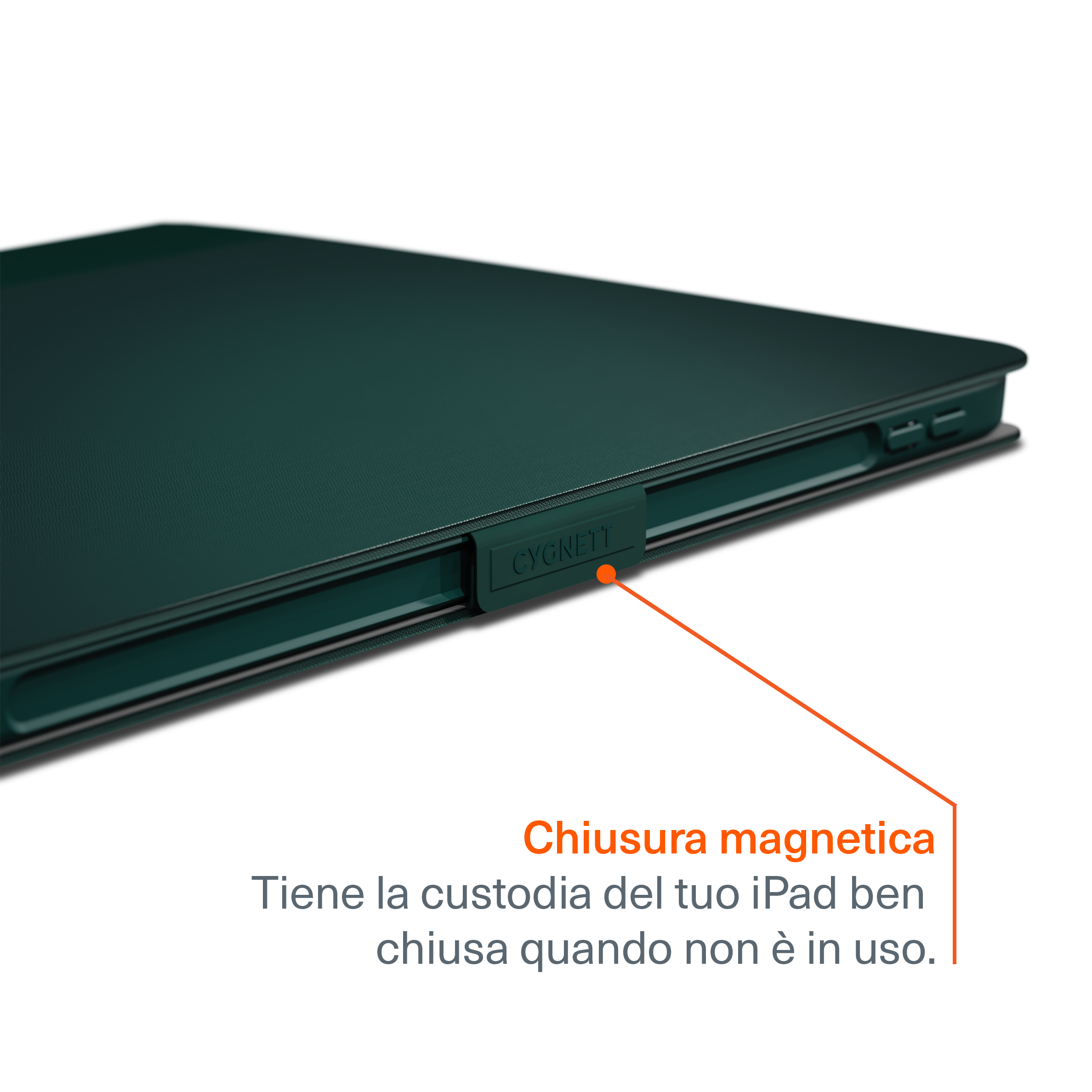 Custodia protettiva per iPad 11” (A16) e 10.9” (10a generazione)