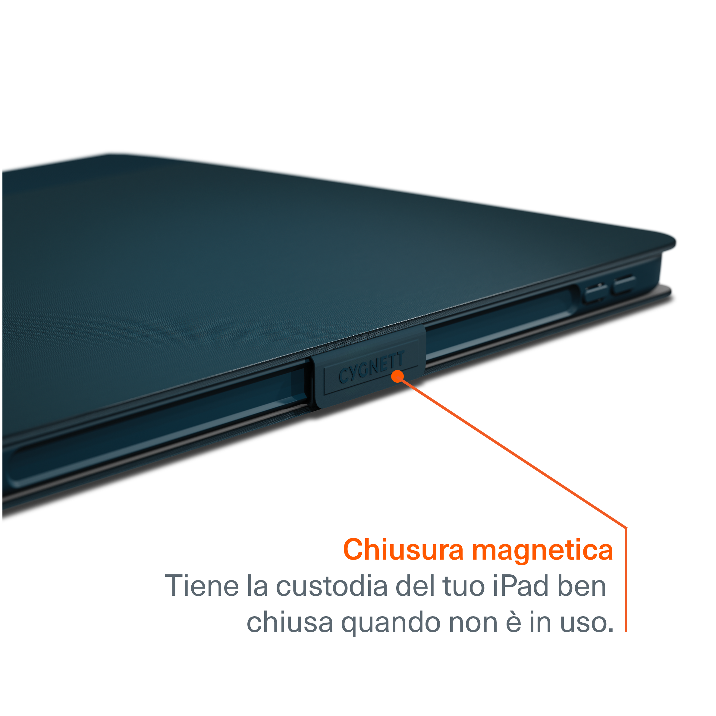 Custodia protettiva per iPad 11” (A16) e 10.9” (10a generazione)