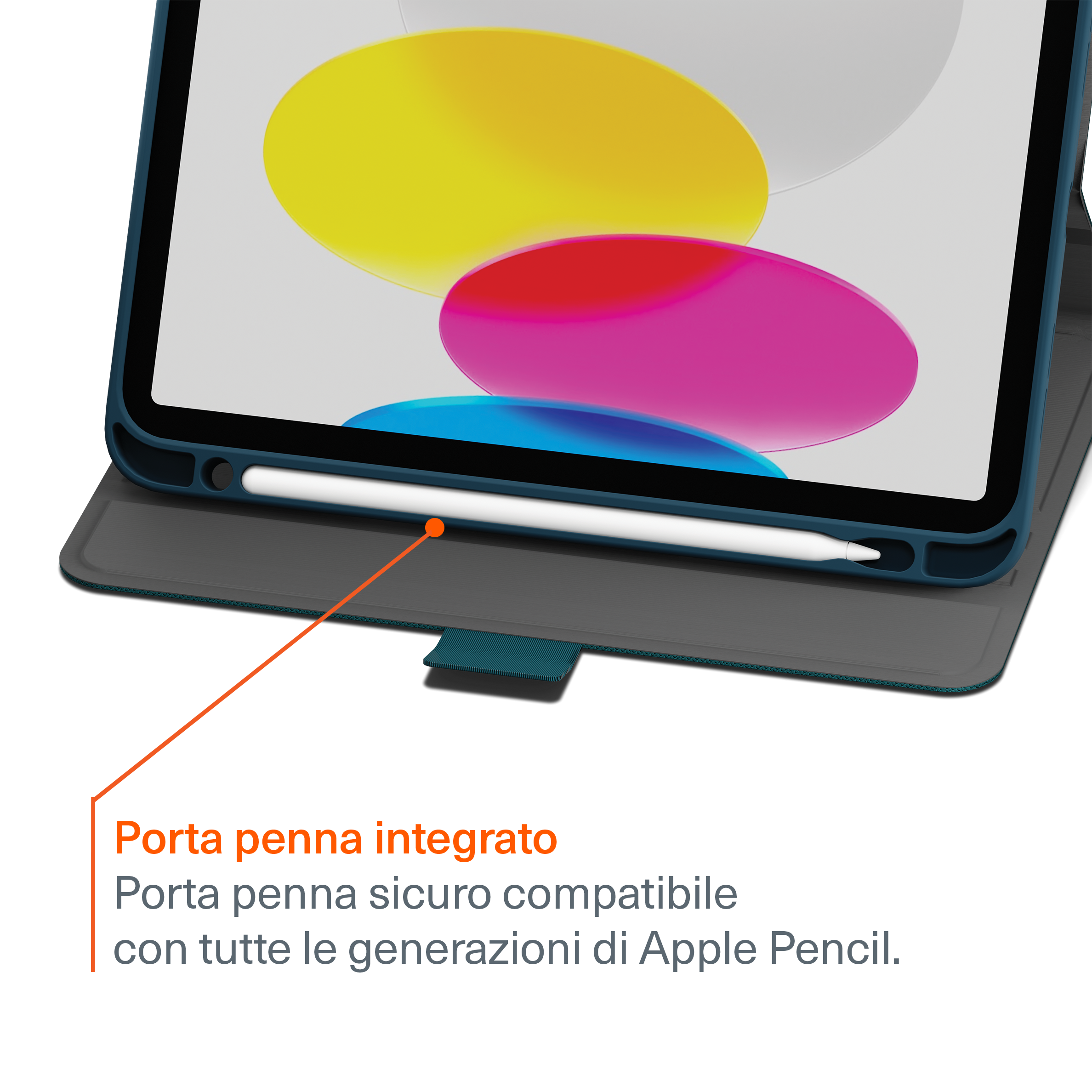 Custodia protettiva per iPad 11” (A16) e 10.9” (10a generazione)