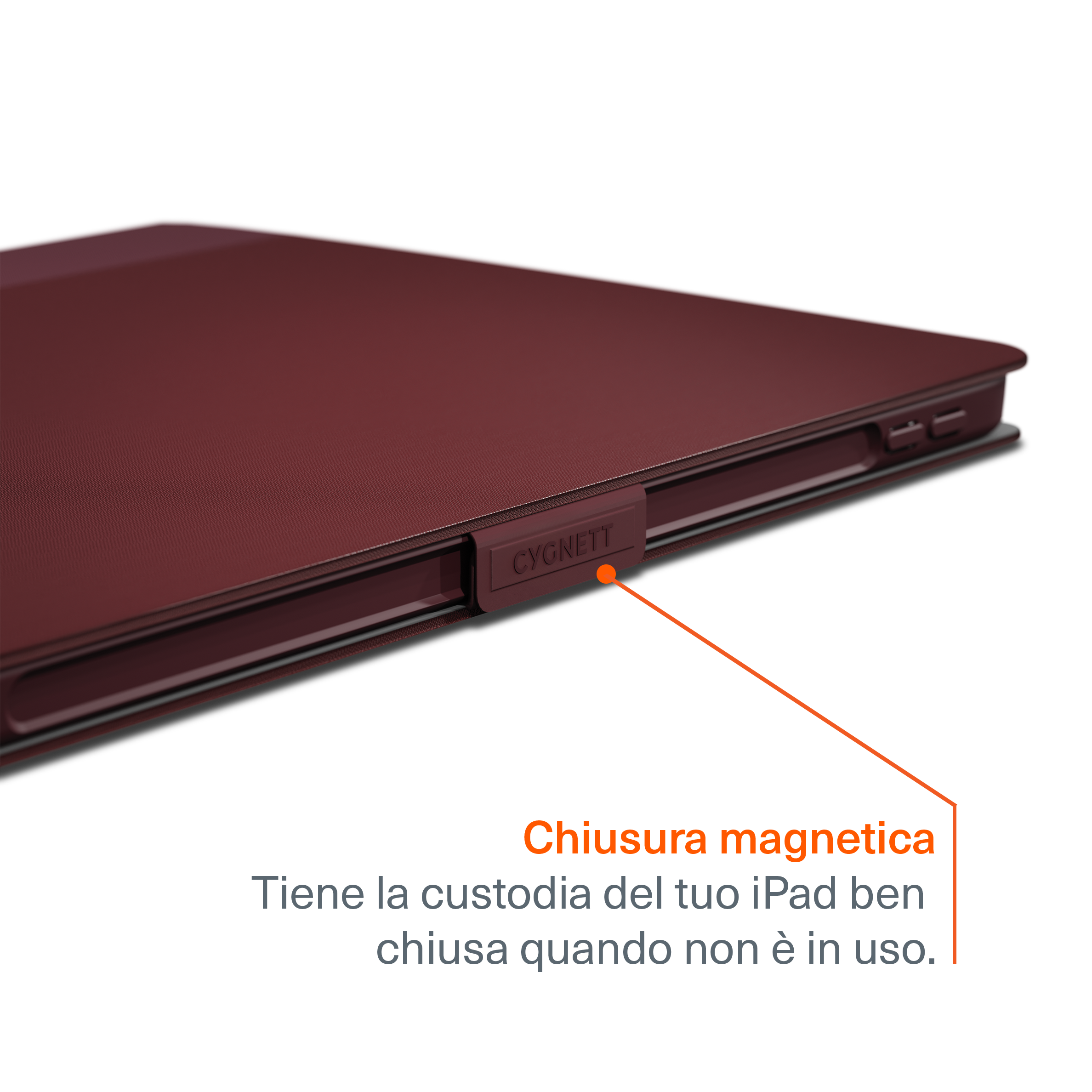 Custodia protettiva per iPad 11” (A16) e 10.9” (10a generazione)