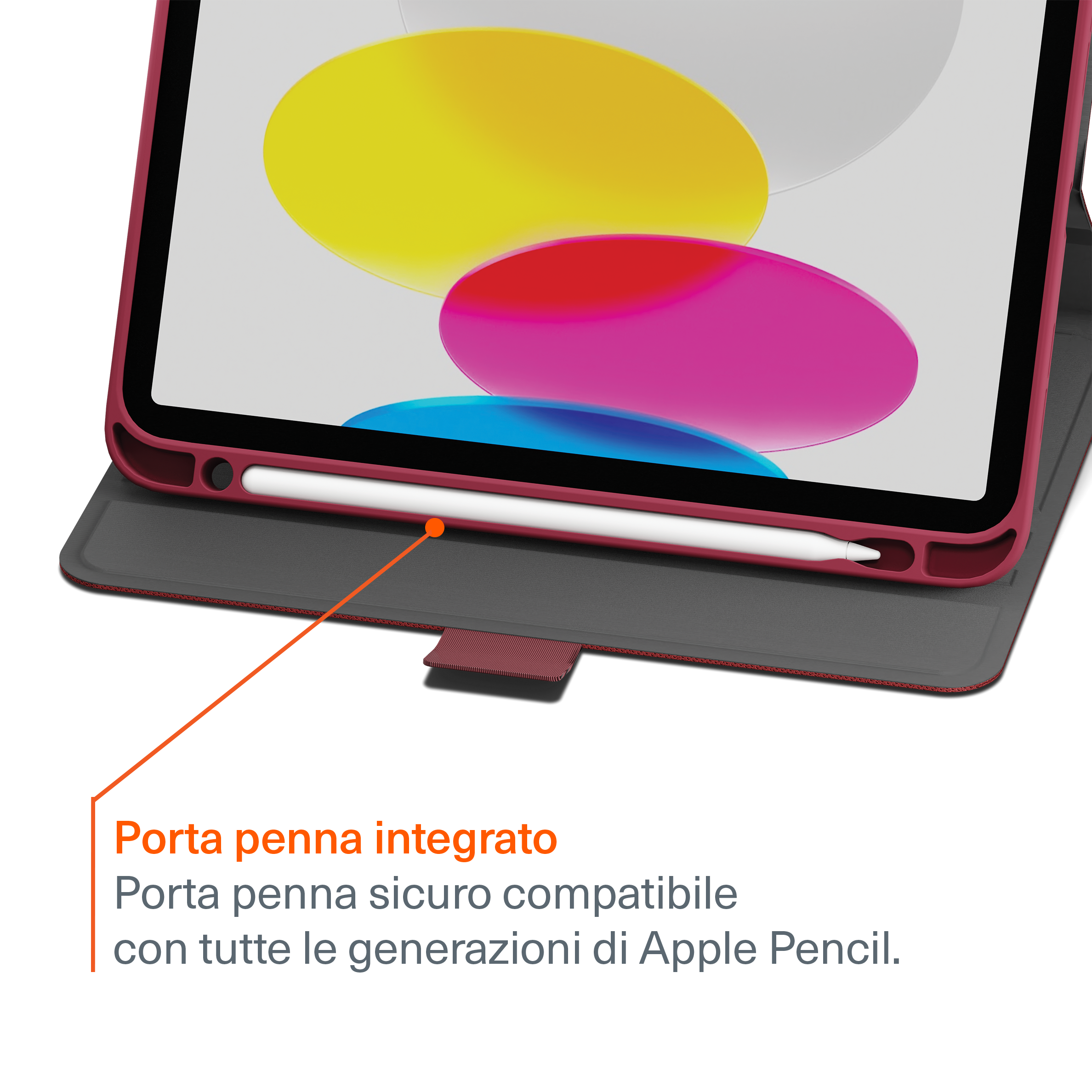 Custodia protettiva per iPad 11” (A16) e 10.9” (10a generazione)