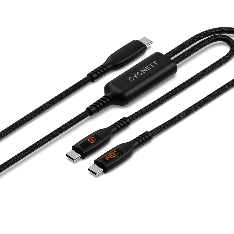Cavo Split LED da USB-C a Doppia USB-C 140W