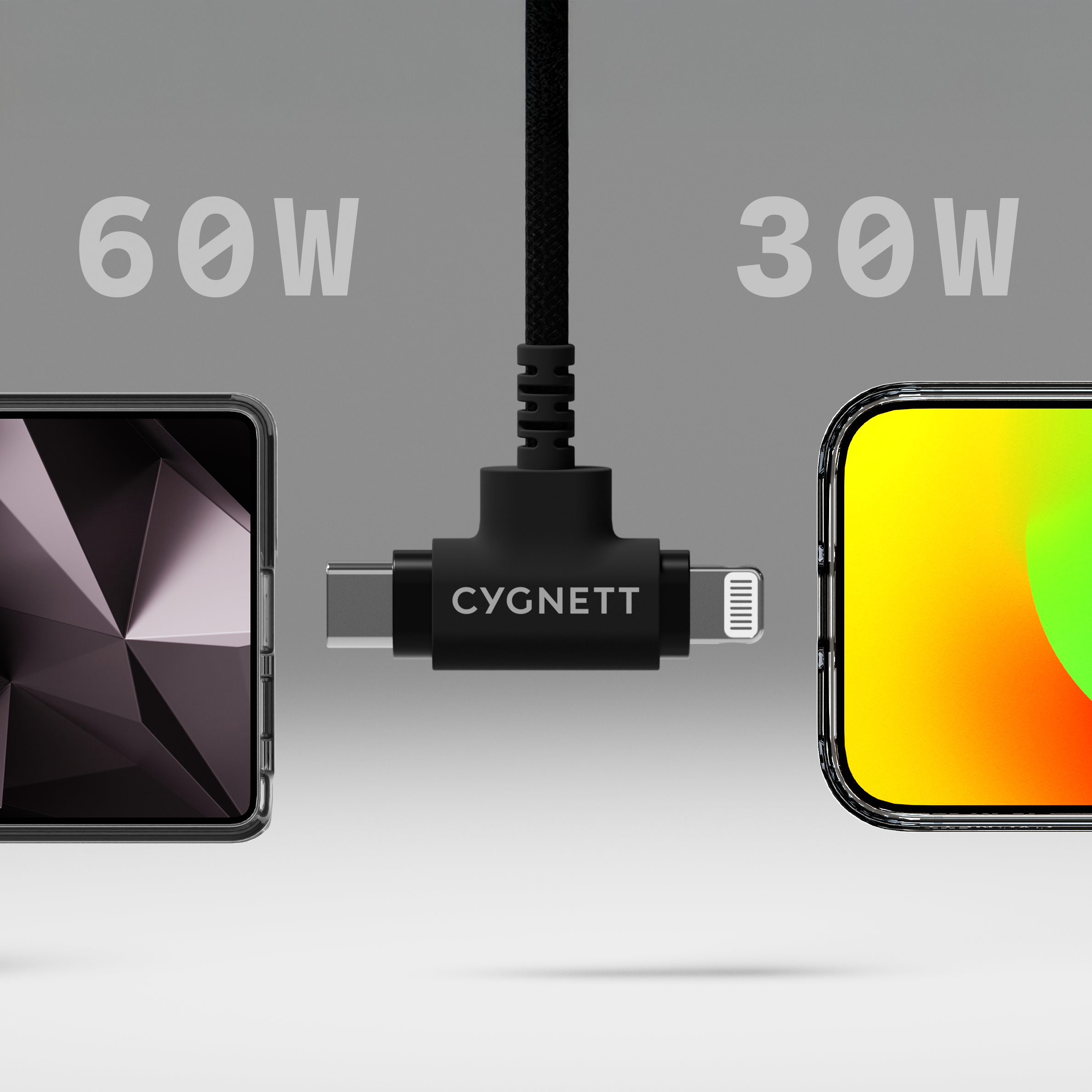 Cavo USB-C a 2-in-1 60W - 1M