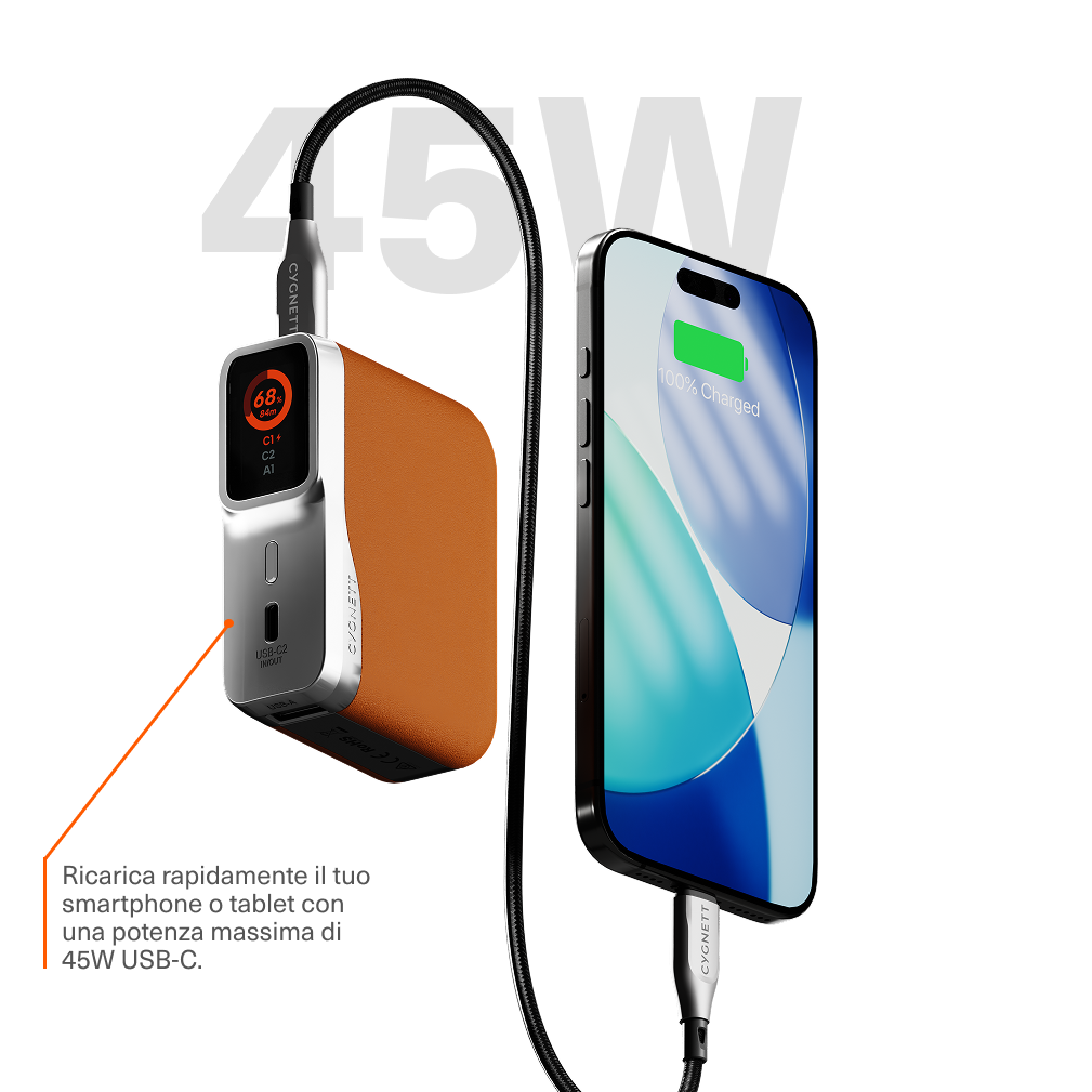 Power Bank da 45W 10K