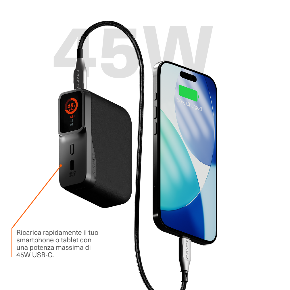 Power Bank da 45W 10K