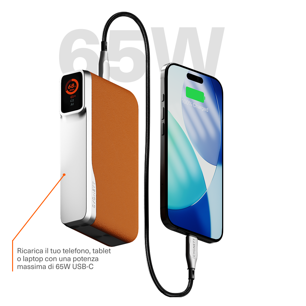 Power Bank 65W 20K