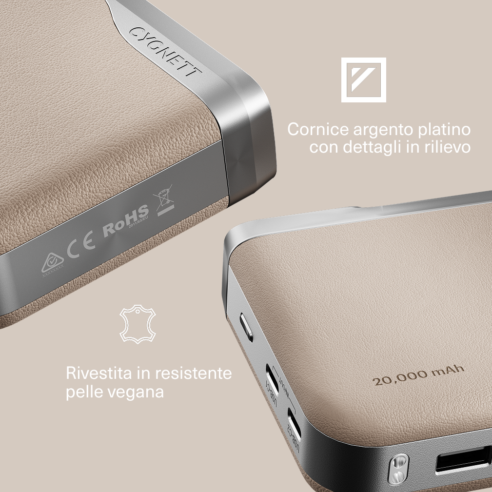 Power Bank 65W 20K