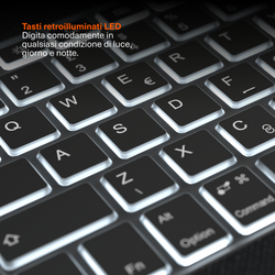 Cover con tastiera wireless magnetica Per iPad A16 da 11”  Per iPad di 10ª generazione