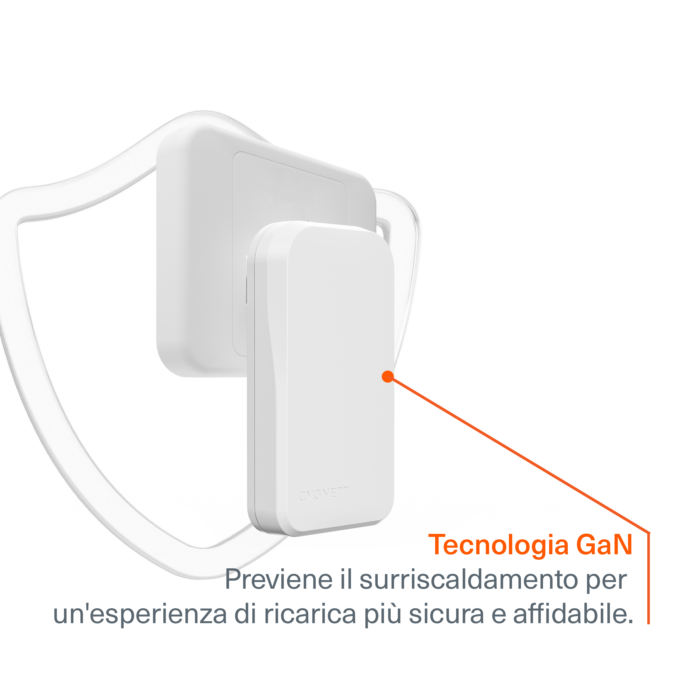 Doppio Caricatore da Parete Sottile GaN USB-C 30W