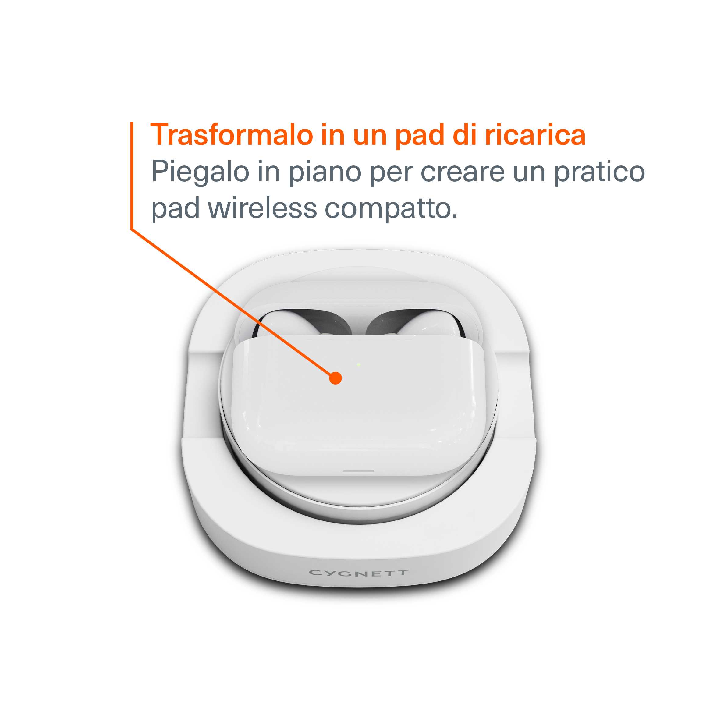 Caricatore Wireless Magnetico Pieghevole