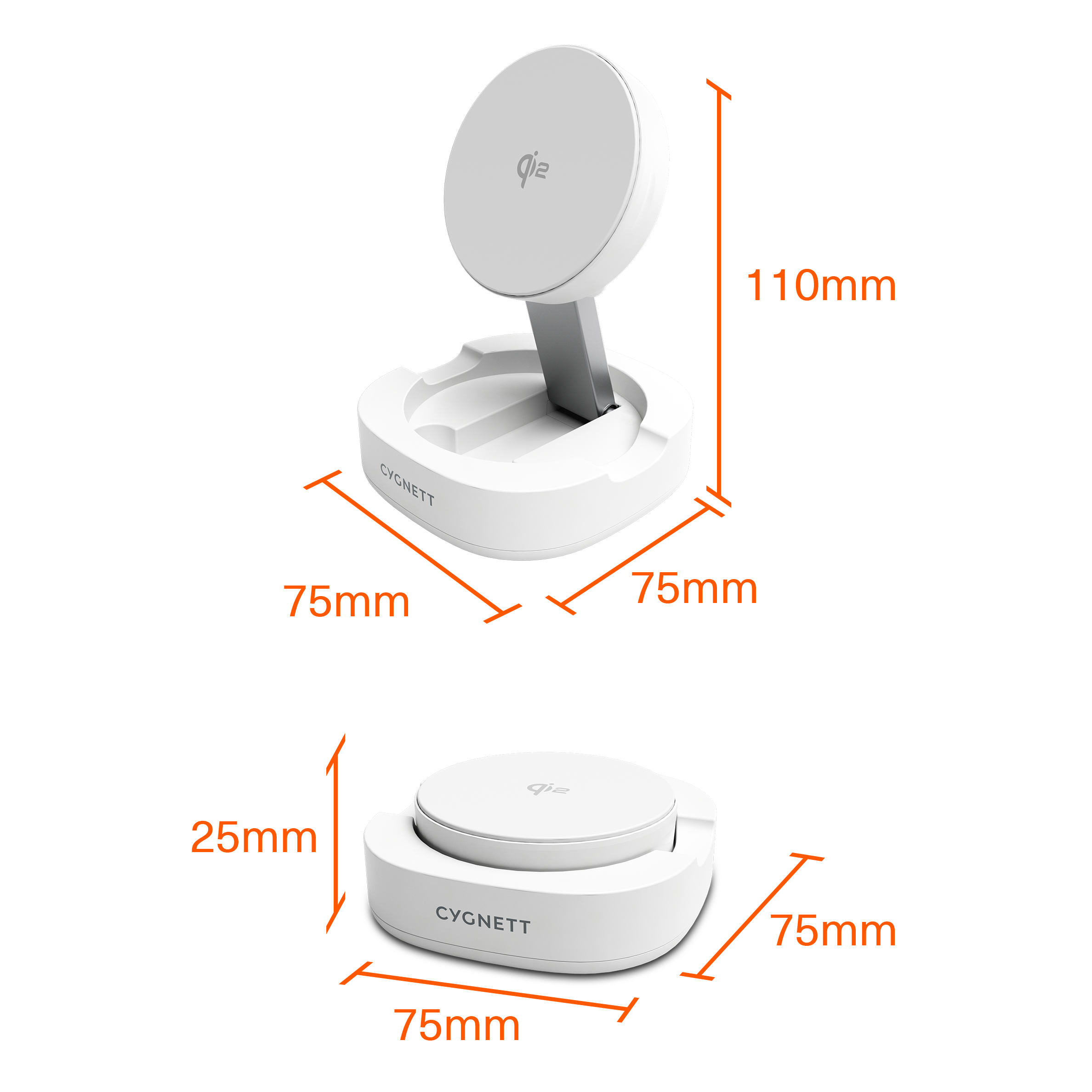Caricatore Wireless Magnetico Pieghevole
