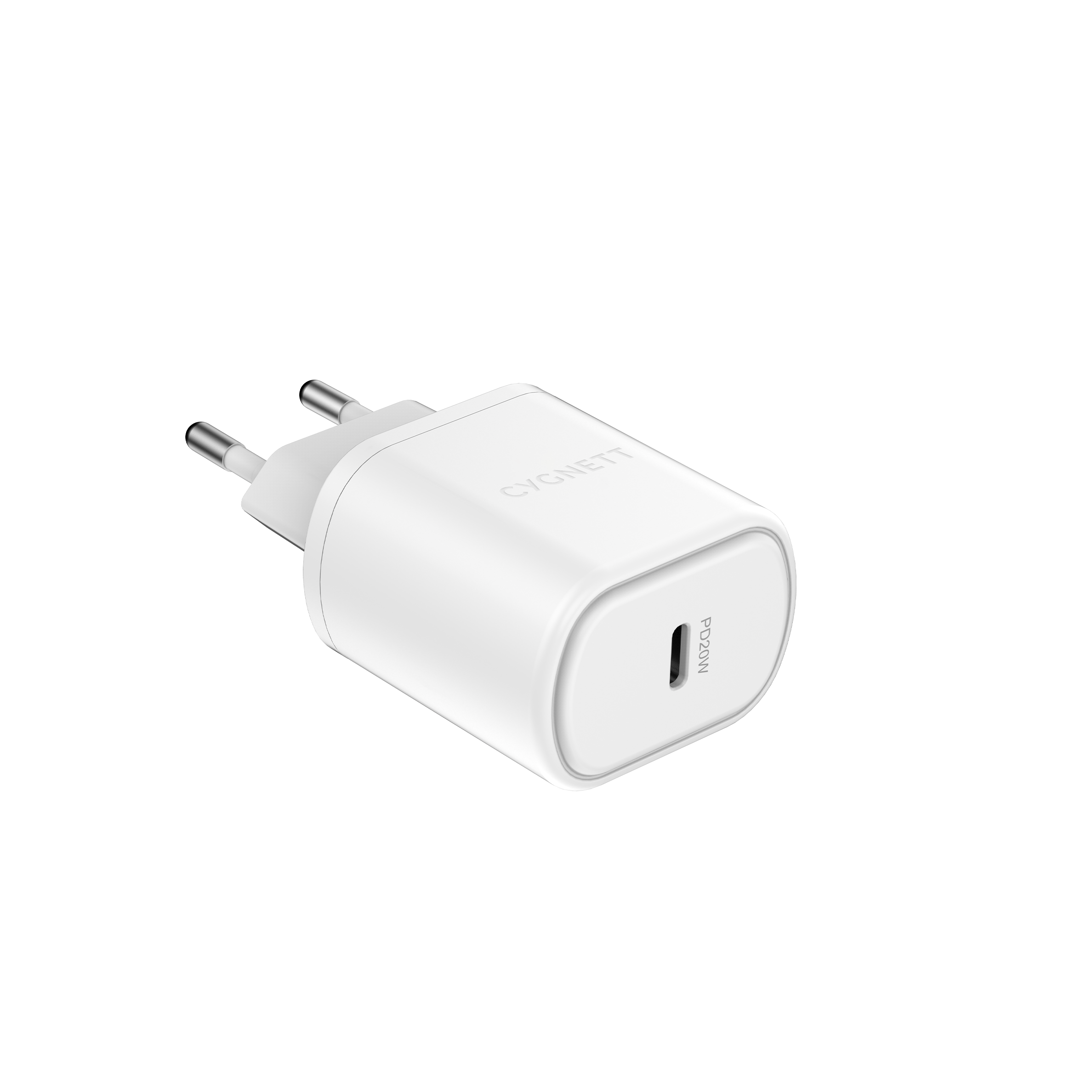 Caricatore da Muro 20W USB-C PD con Doppia Porta