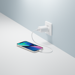 Caricatore da Muro 20W USB-C PD con Doppia Porta