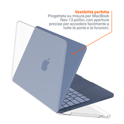 Custodia protettiva sottile trasparente per MacBook Neo