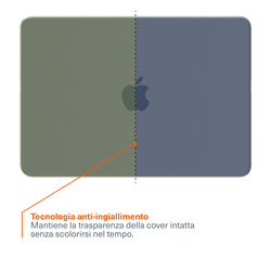 Custodia protettiva sottile trasparente per MacBook Neo