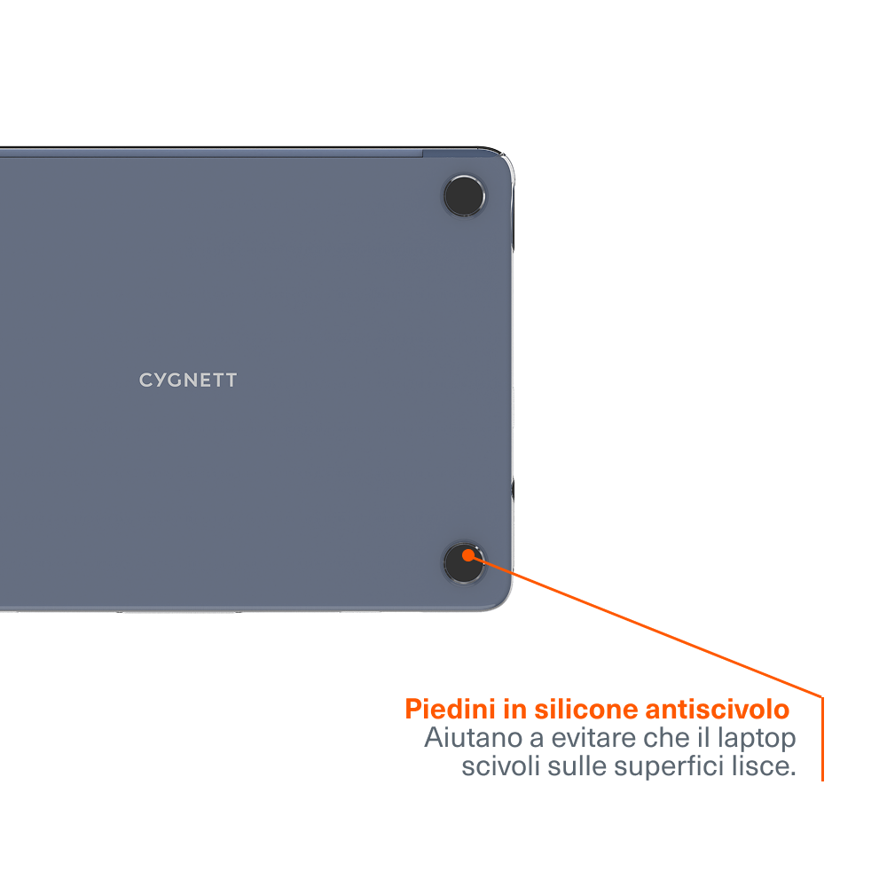 Custodia protettiva sottile trasparente per MacBook Neo