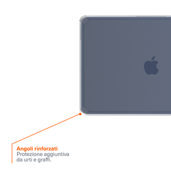 Robusta Custodia Protettiva Trasparente per MacBook Neo