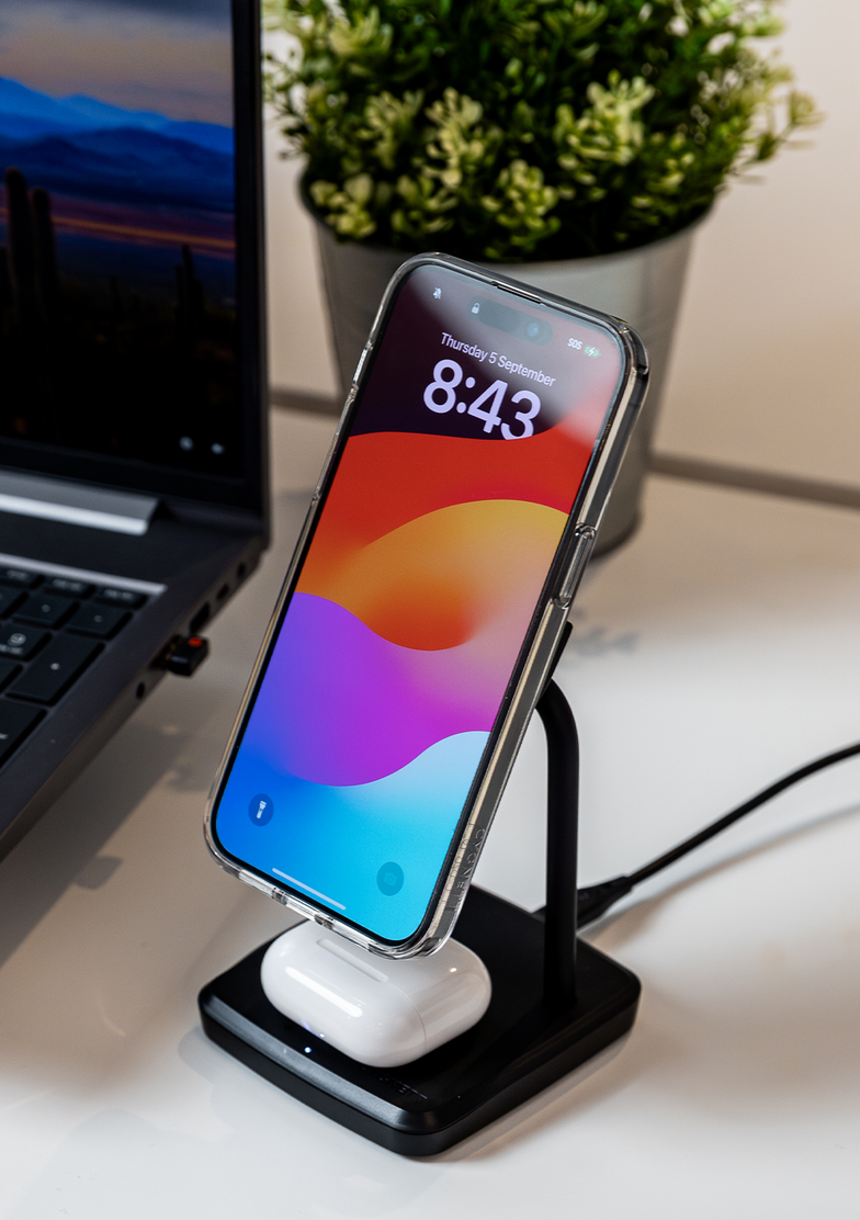 Caricabatteria Magnetica Wireless 2-in-1
