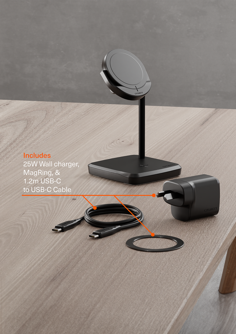 Caricabatteria Magnetica Wireless 2-in-1