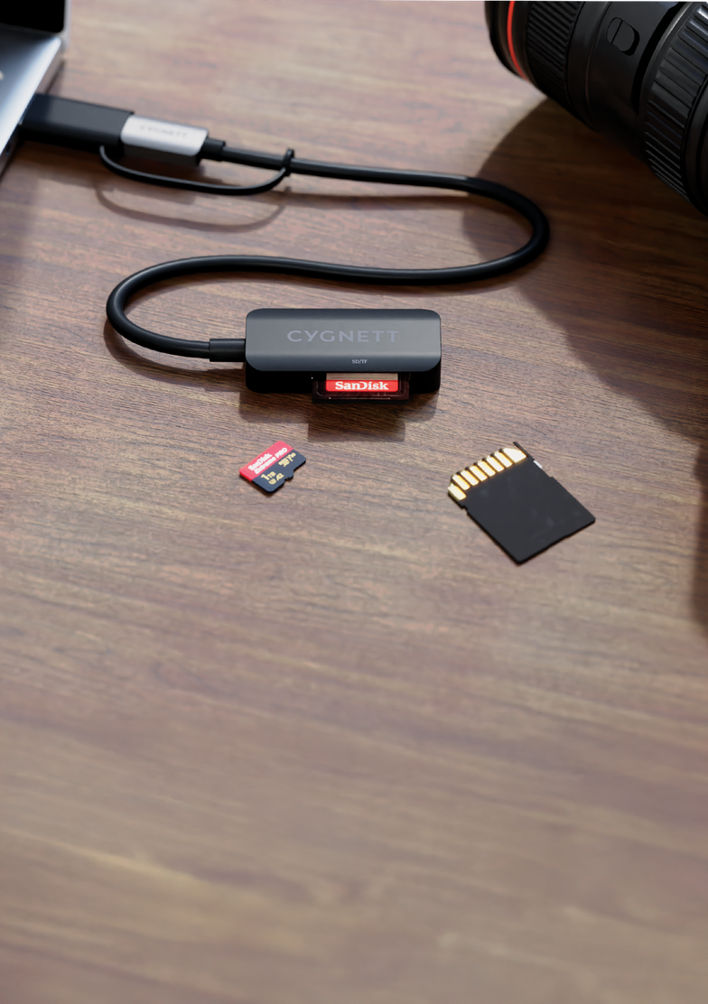 Adattatore da USB-C a SD e Micro SD